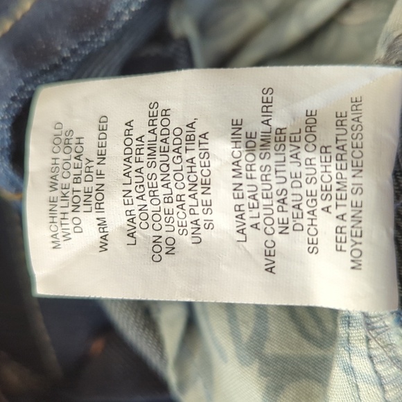 BEBE BUTTON FRONT SHORT SLEEVE DENIM ROMPER - Picture 12 of 12